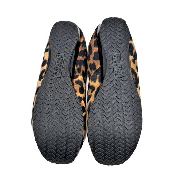 Kenneth Cole Reaction Blink Wink Driving Moc Flats Womens 8.5 M Leopard Print - Picture 13 of 16